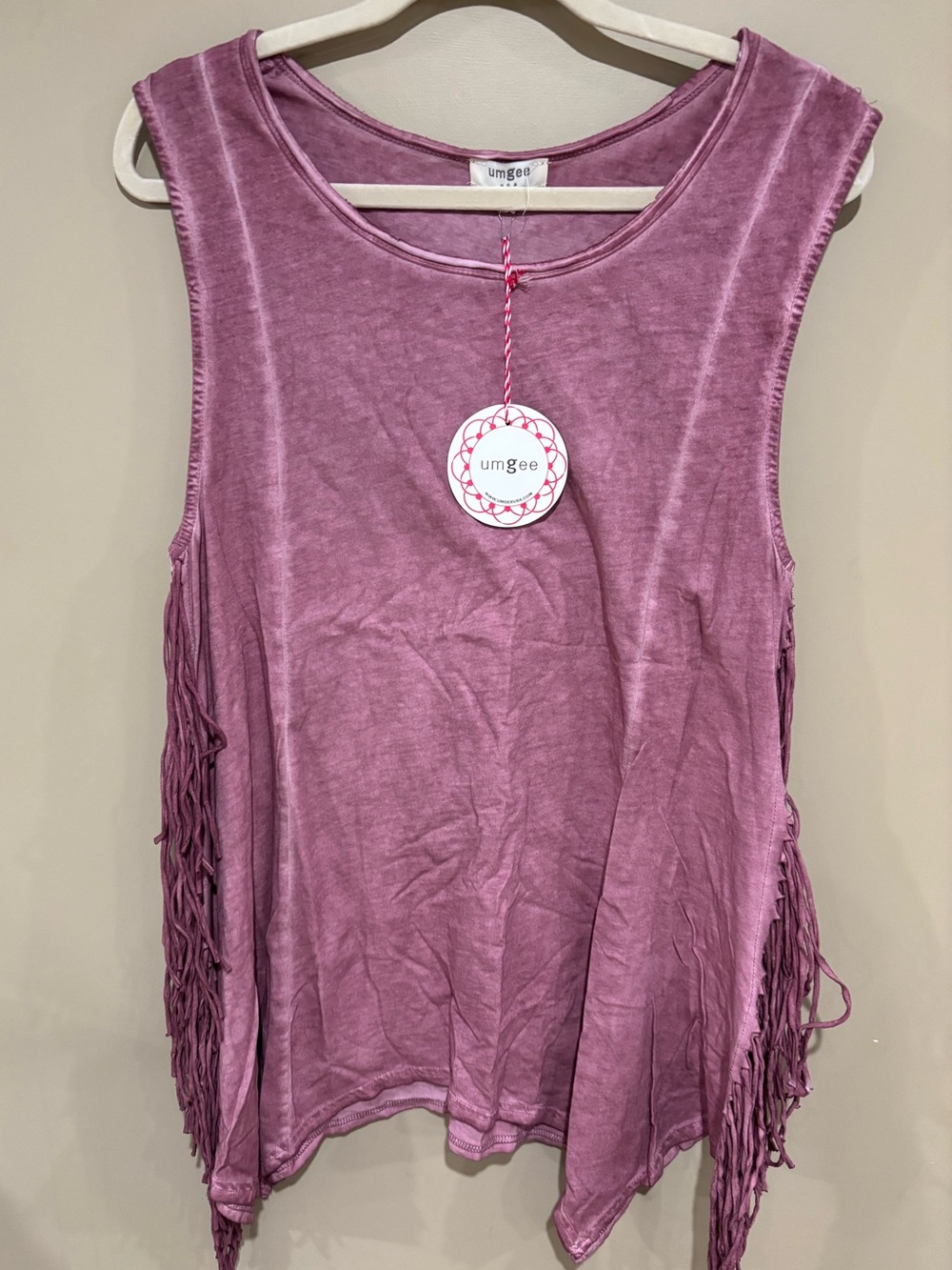 NWT umgee mineral Wash fringe tank